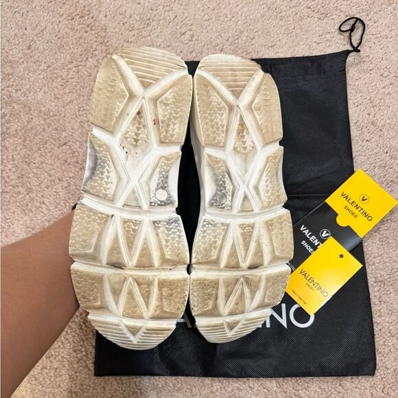 VALENTINO By Mario Valentino Sneakers Size 8 / 38 Black - Picture 7 of 8